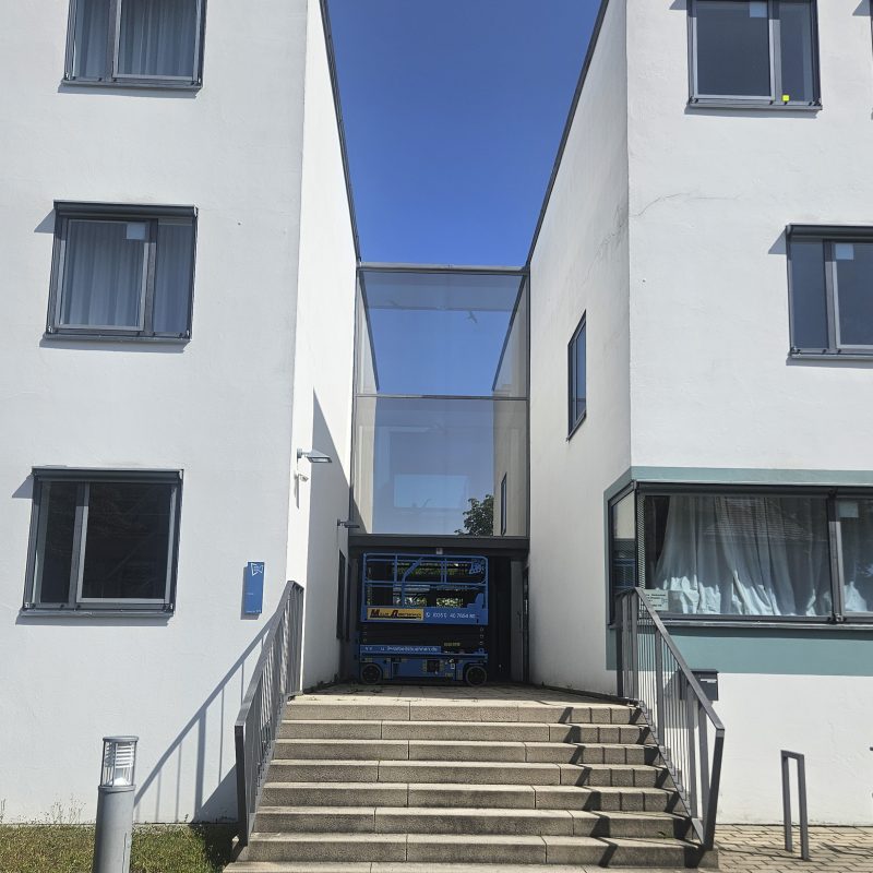 Sonnenschutzfolie fertig montiert